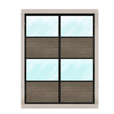 6ftx8ft Designer Wardrobe D4(NC-S2) - Maxi Home Furnishing